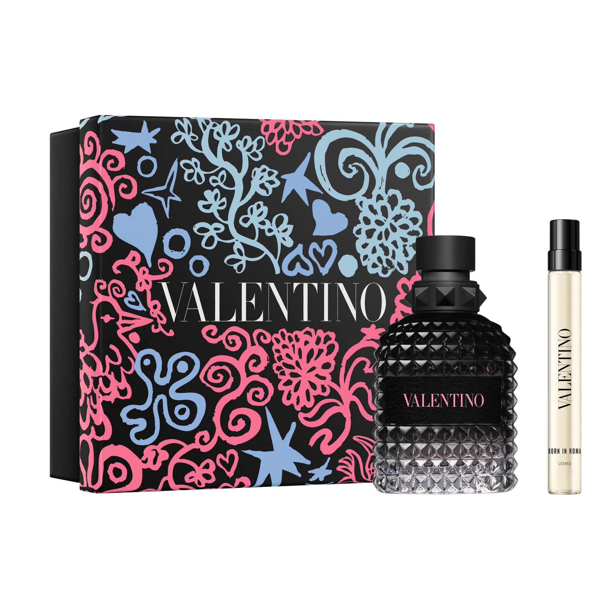 正規品　VALENTINO BORN IN ROMA メンズ　香水ギフトセット Born in Roma Uomo Eau de Toilette 2 Piece Gift Set | Valentino Beauty